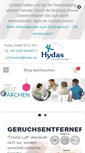 Mobile Screenshot of hydas.de